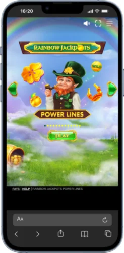 Logo Rainbow Jackpots